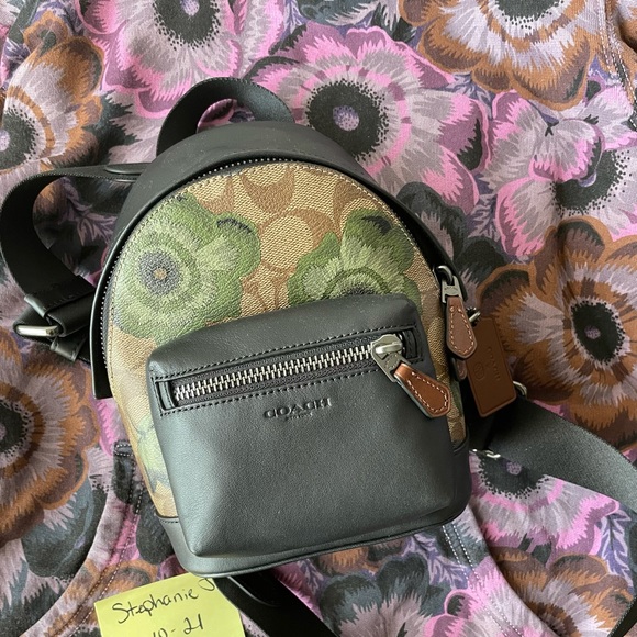 coach backpack crossbody